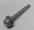 RSSD-#10-1_1/2 Roofing Screw, self drilling w/bonded washer