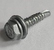 RSSD-#10-1 Roofing Screw, self drilling w/bonded washer