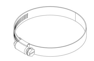 Dom #HAS-(Opt 1) Stainless Steel Gear Clamp